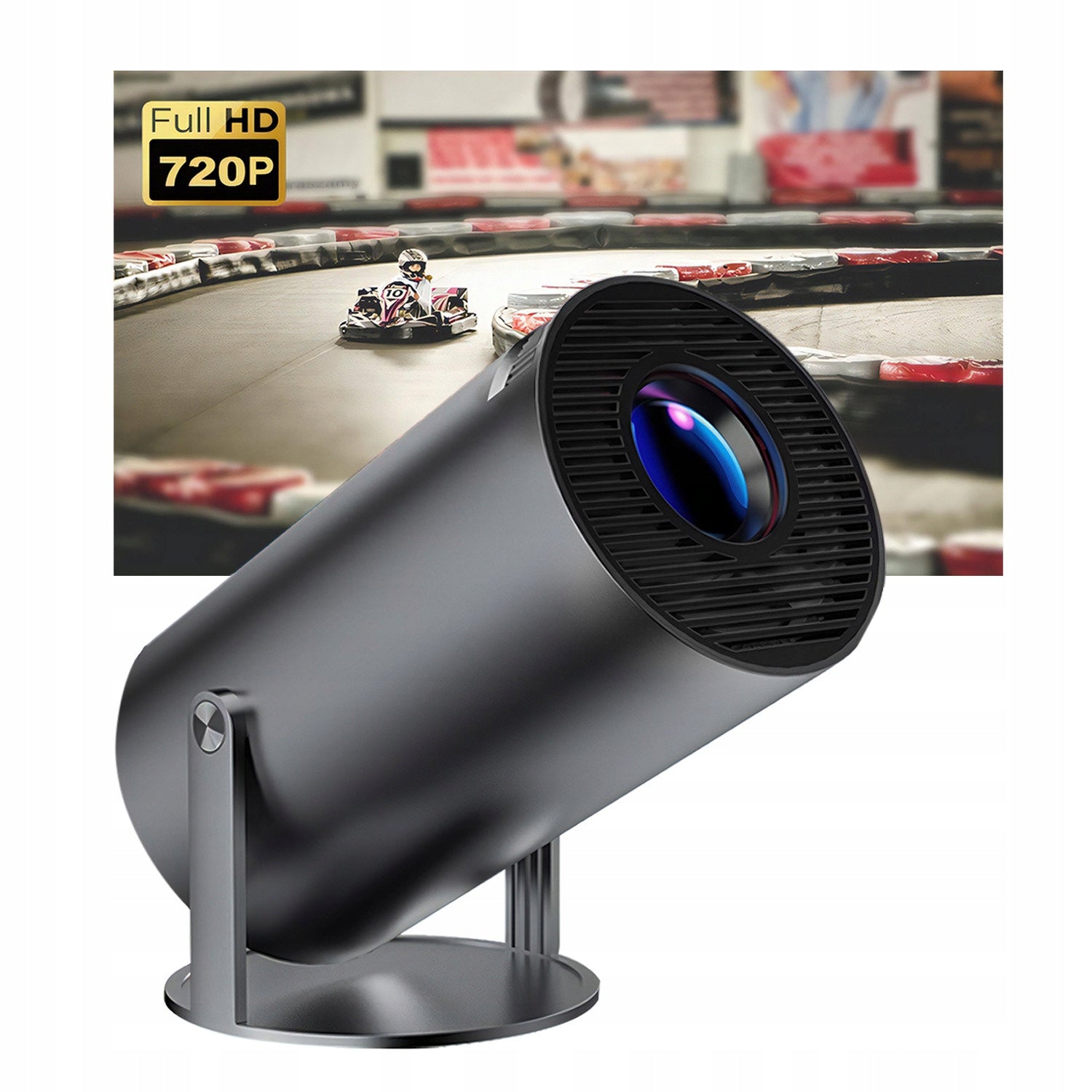 LED Projector PROJECTOR FOR LAPTOP COMPUTER 130 CALI black Manufacturer code PROJEKTOR YL01-BLACK