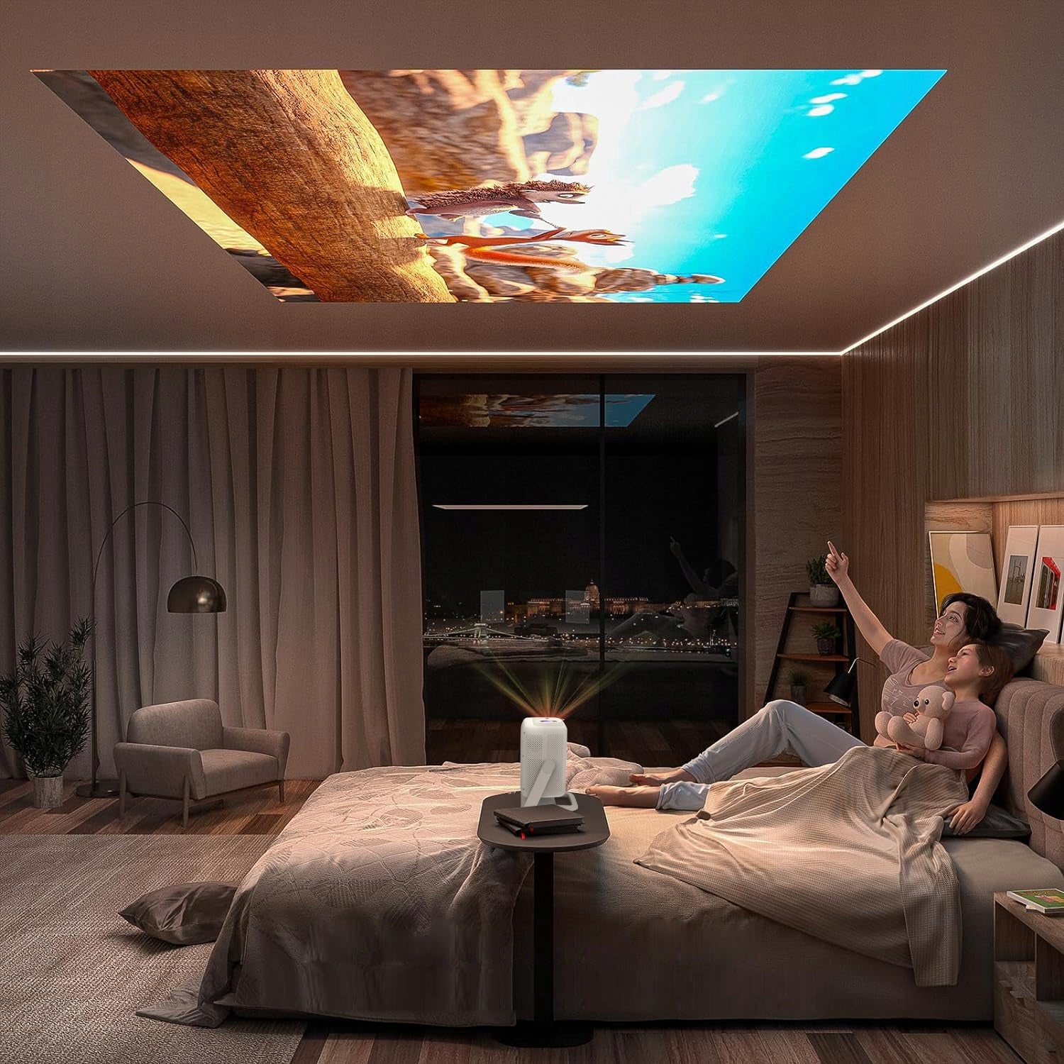 LED Projector Zenwire LED Projector Android WiFi H8 Projector white Manufacturer code Projektor Multimedialny Rzutnik Hy300 H8 LED