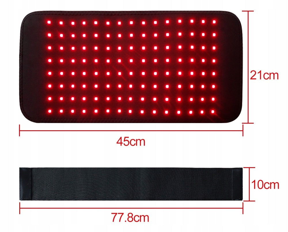 LED Red Light Therapy Belt 660nm 850nm Infrared Panel. Packaging status original