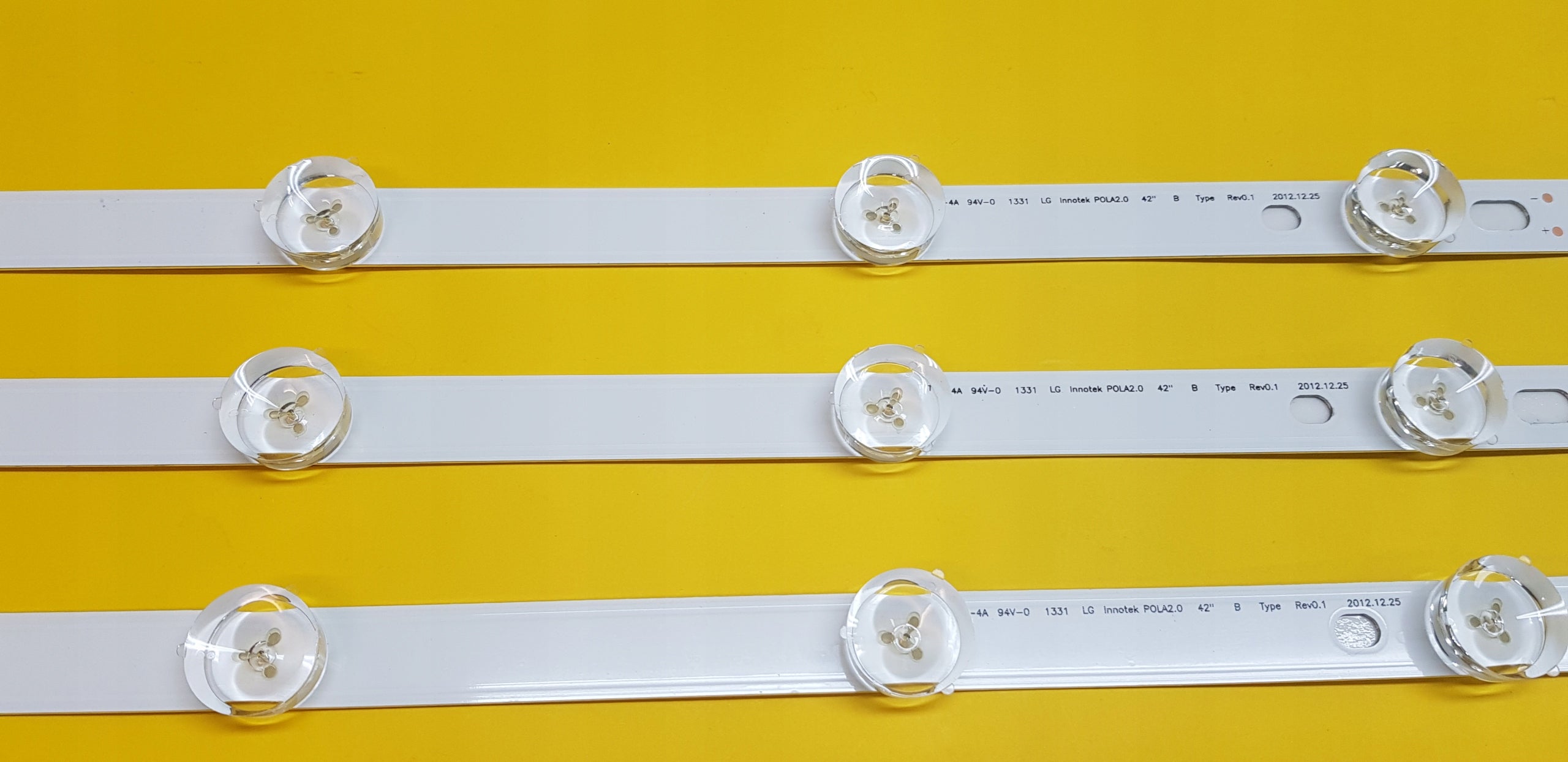 LED STRIPS 42 FIELDS 2.0 LG 42LN575S 42LN5400 42LN Manufacturer code POLA 2.0 42 A B type