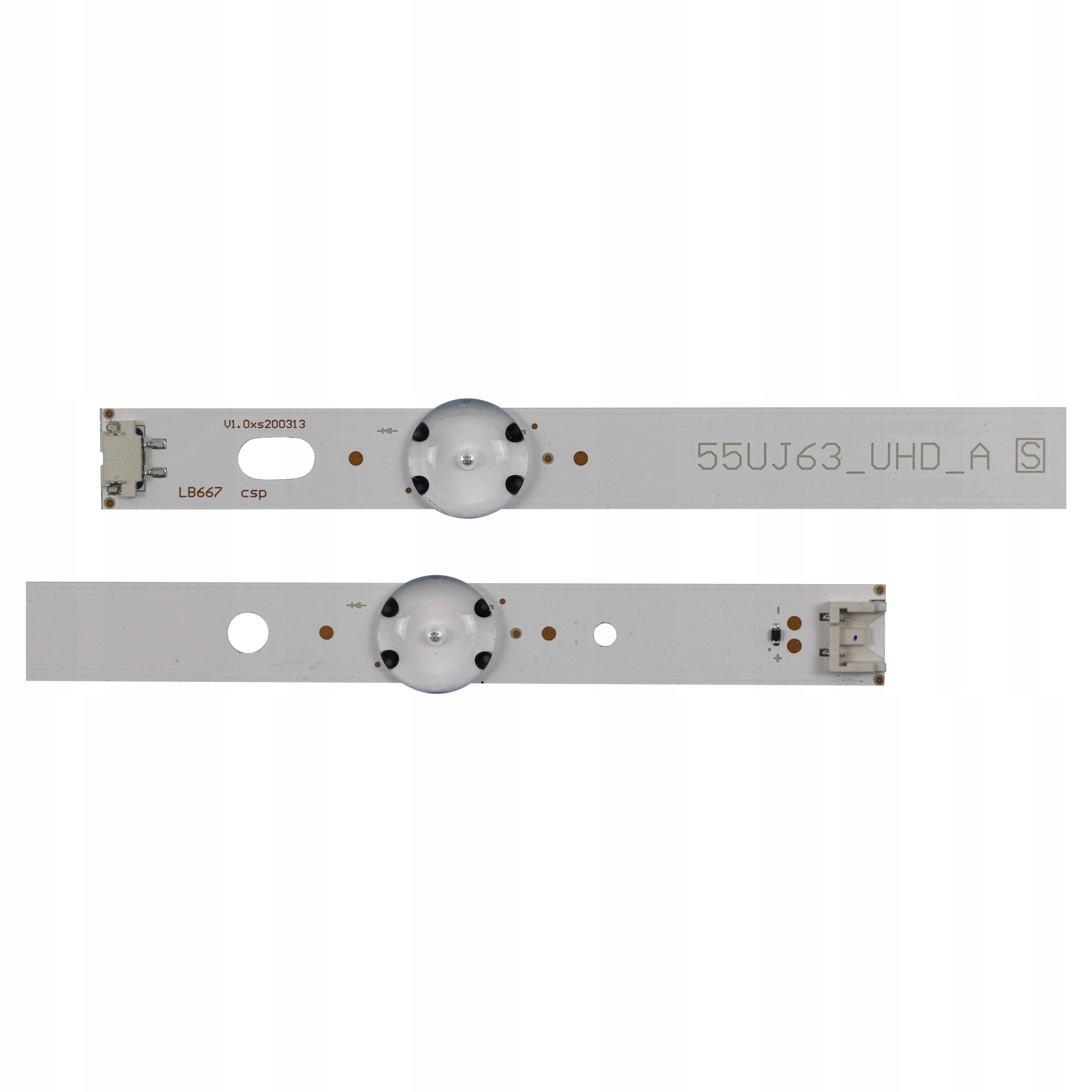 LED STRIPS 55UJ63_UHD_A and B - LG 55UJ6307 55UJ635V 55LJ610V 55LJ620V Manufacturer code LED 55UJ63_UHD_A 55UJ63_UHD_B