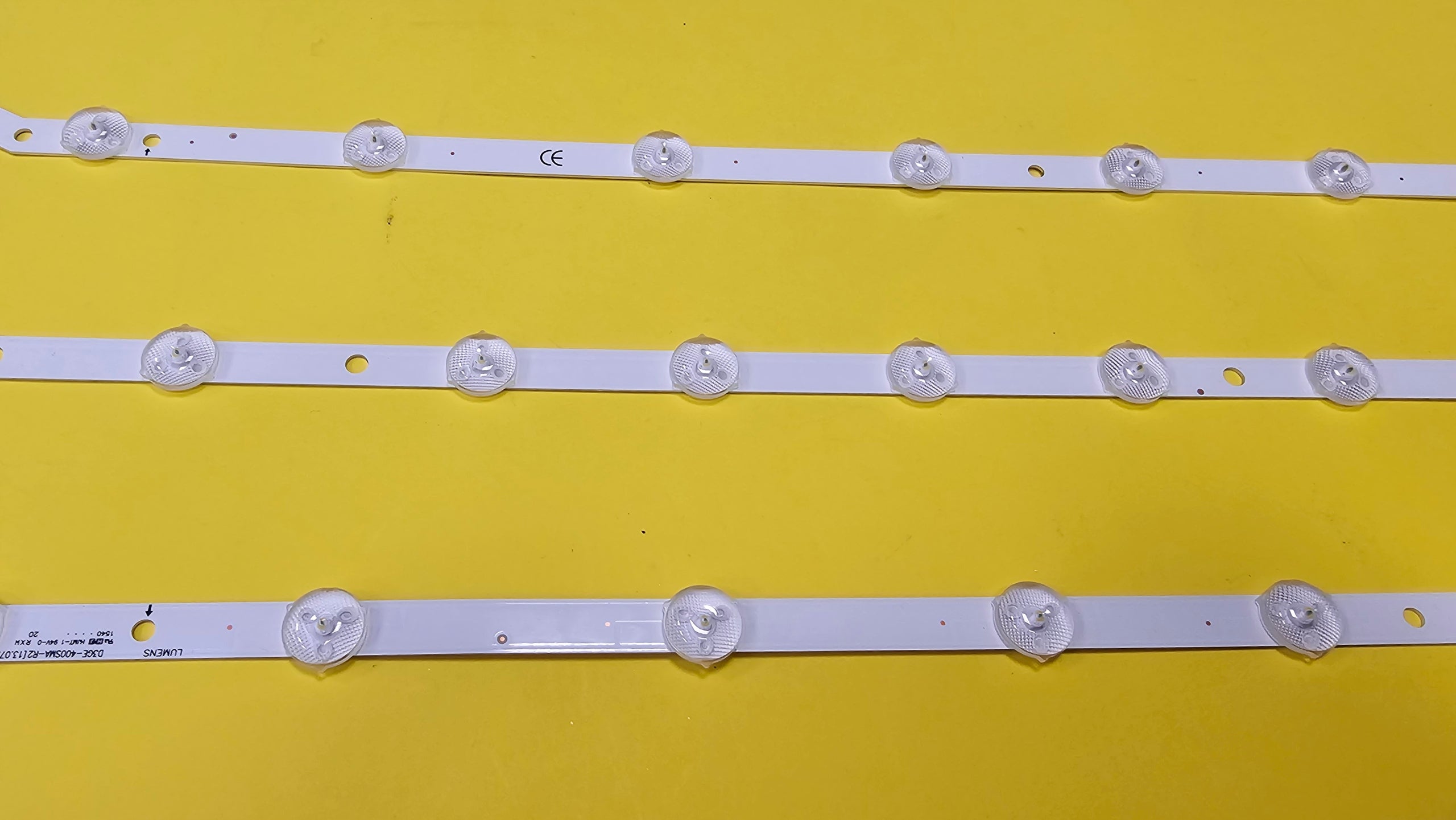 LED STRIPS BACKLIGHT SAMSUNG UE40H6203 D3GE-400SMB--R3 D3GE-400SMA--R3 Manufacturer code D3GE-400SMB--R3 D3GE-400SMA--R3