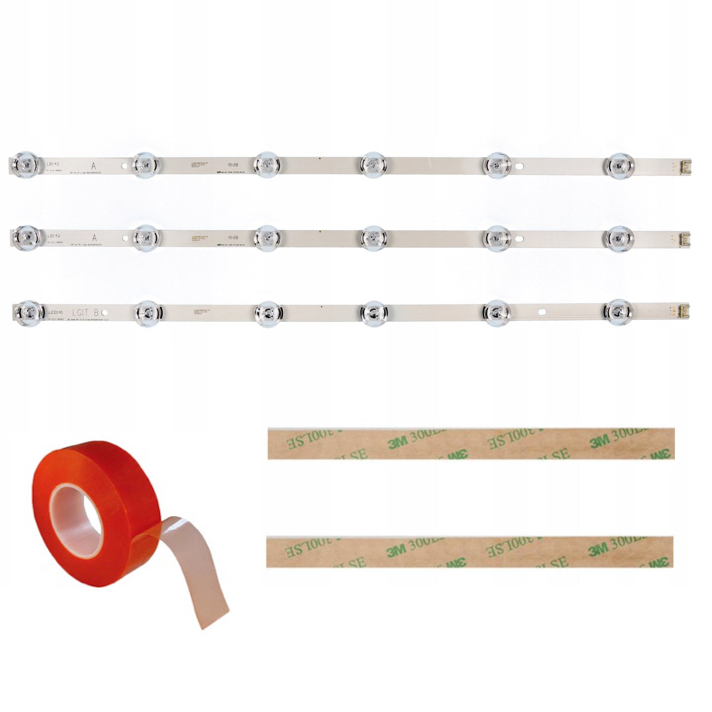 LED STRIPS DRT 3.0 TO LG 32LB5610 32LB561B 32LB
