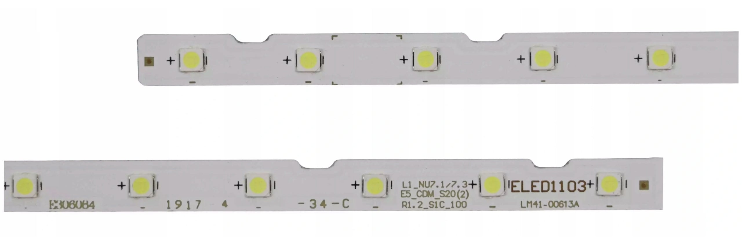 LED STRIPS UE55NU7102 AOT-55-NU7100 UE55NU7102 AOT-55-NU7100 SET OF 2PCS Manufacturer LED