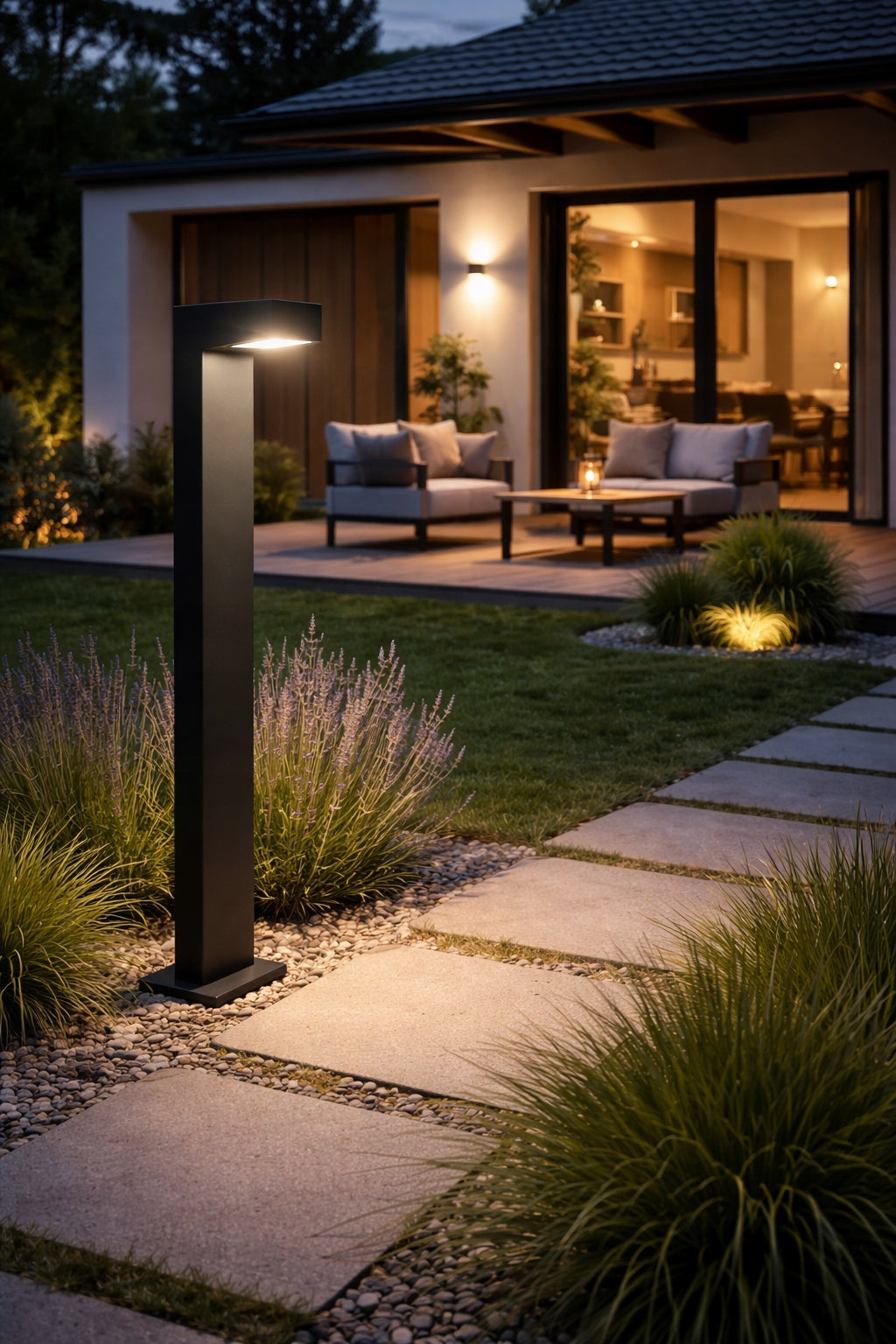 LED Standing Garden Lamp 11W Garden Post 75 cm PREMIUM Packaging status original
