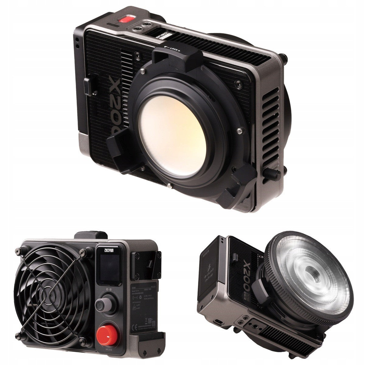 LED Studio Lamp Zhiyun Molus X200 Bi-Color COB Continuous Video Light 200W