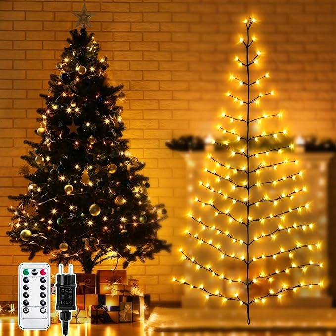 LED Tree Lights CHRISTMAS TREE 2m 144 LED Christmas Decoration Remote Control