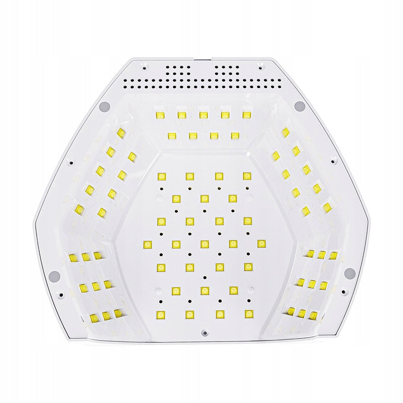 LED UV LAMP FOR NAILS GELS HYBRID MANICURE PEDICURE 268W STRONG DUAL LED Medical device no