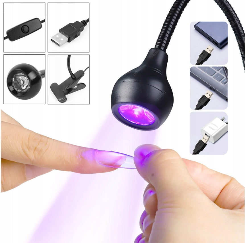 LED UV LAMP STRONG BUCKLE FOR CURING GLUE NAIL GEL POLISHES