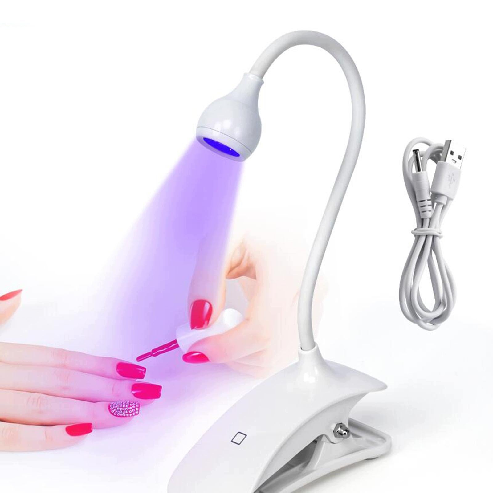 LED UV Nail Lamp, Flexible Desk Lamps ,Professional 36 Degree Rotatable UV Medical device type accessories for a medical device or a product without an intended medical purpose