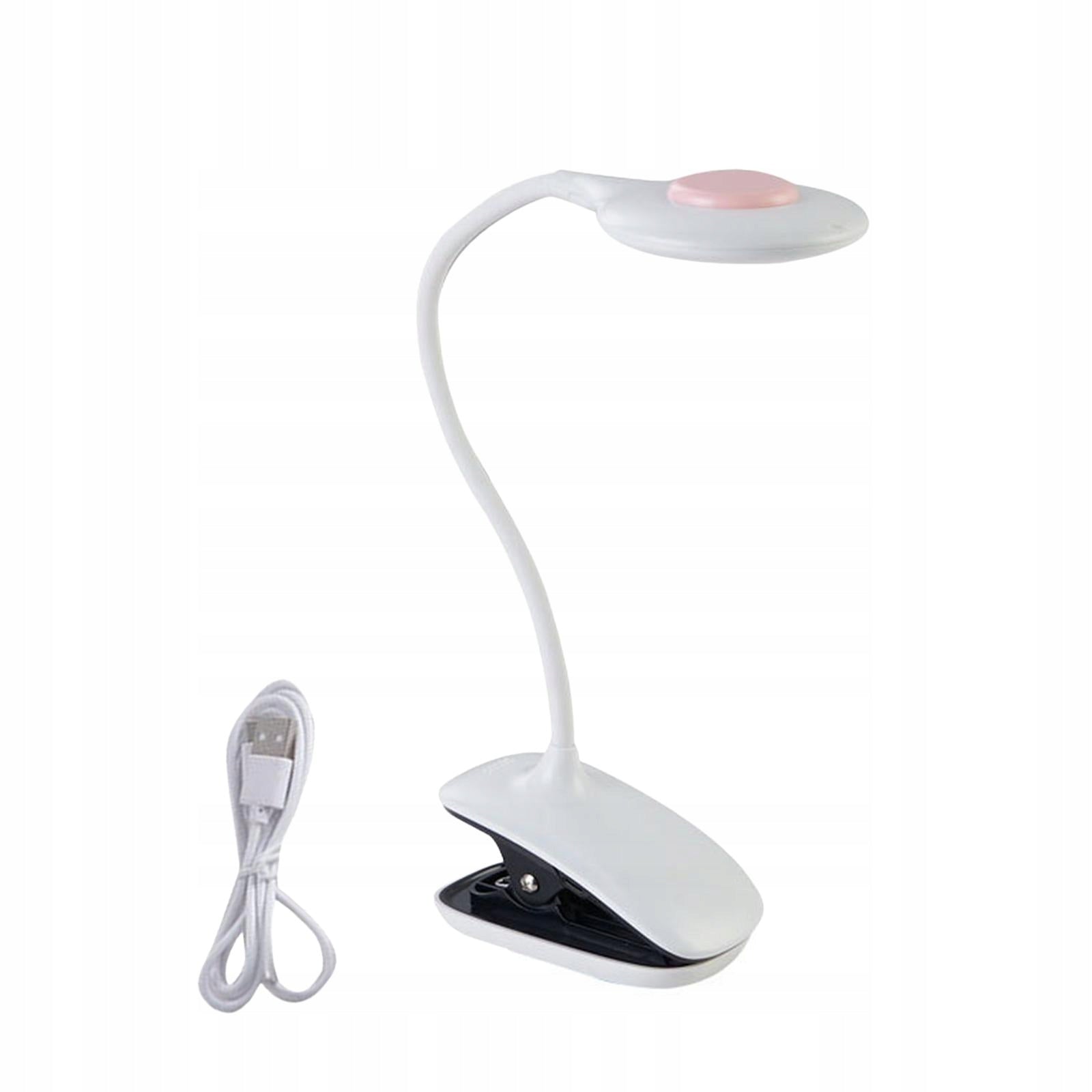 LED UV Nail Lamp with Gooseneck and Clamp Portable UV LED Light for Gel