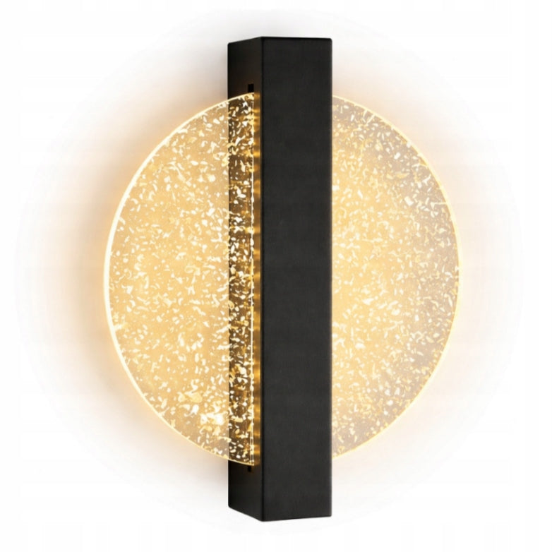 LED WALL LAMP BLACK INDOOR MODERN 3000K 4500K 6500K