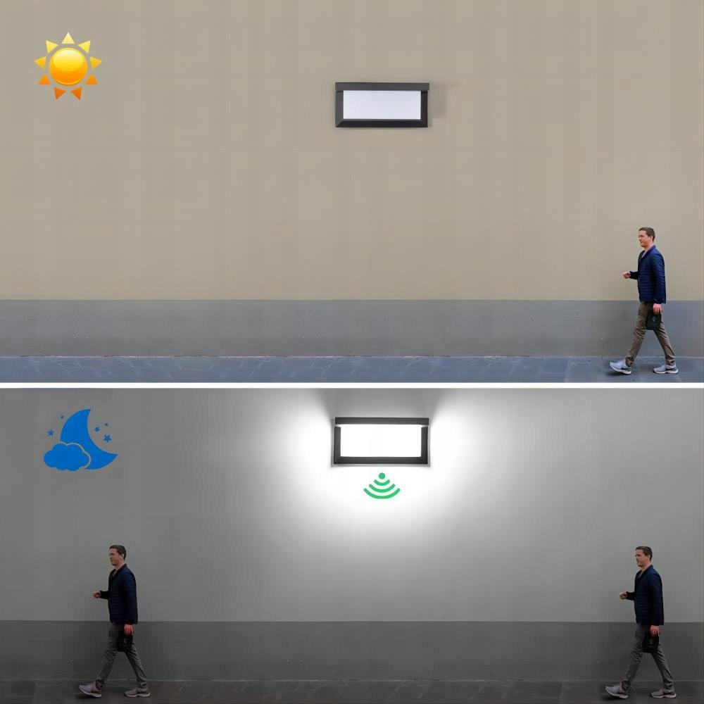 LED WALL LAMP WATERPROOF IP66 PORCH WALL LAMP MODERN WALL LAMP White Packaging status original