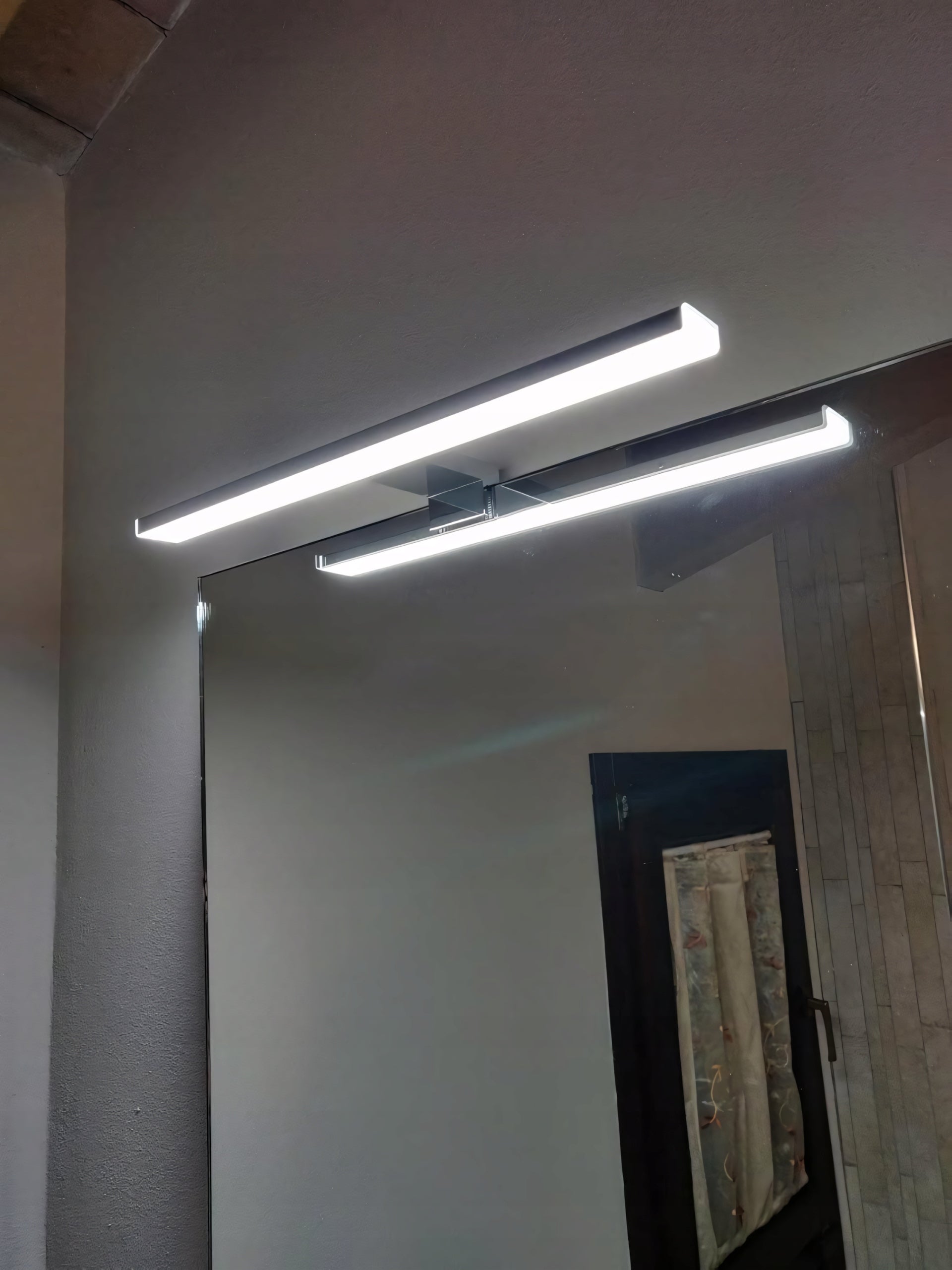 LED Wall Lamp Over Bathroom Mirror 40cm 10W IP44 Silver Lamp Color COLD Manufacturer code Kinkiet LED nad Lustro Łazienkowy 40cm IP44