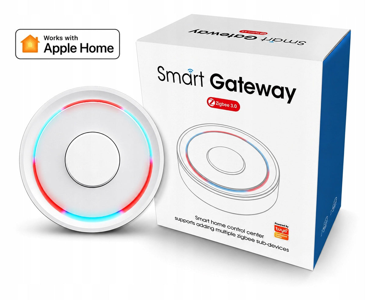 LED ZigBee WiFi LAN Gateway Hub Tuya Apple Home Kit - ZW05BH Packaging status original