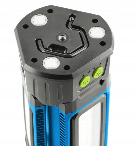 LED battery floodlight with tripod Hogert HT1E450 7000lm Light color cold white