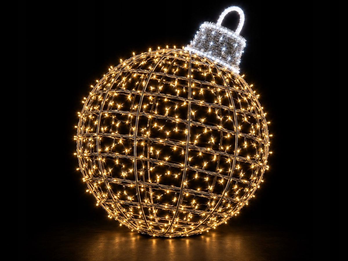 LED bauble LARGE! OUTDOOR 3D LED DECORATION! 100cm