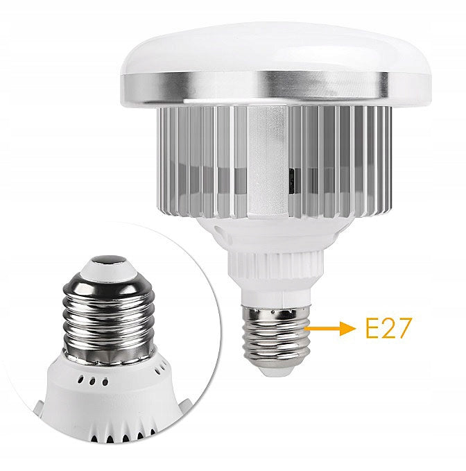 LED bulb lamp 40W = 400W RGB thread e27 power and color adjustment + remote control Brand F&V