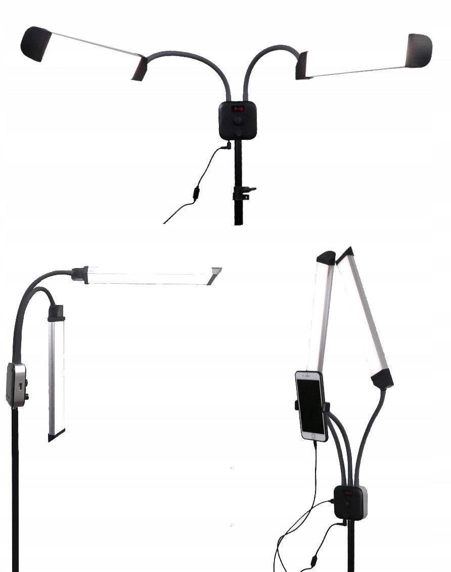 LED cosmetic lamp 2x 20W for DIMMER MAKEUP Color white