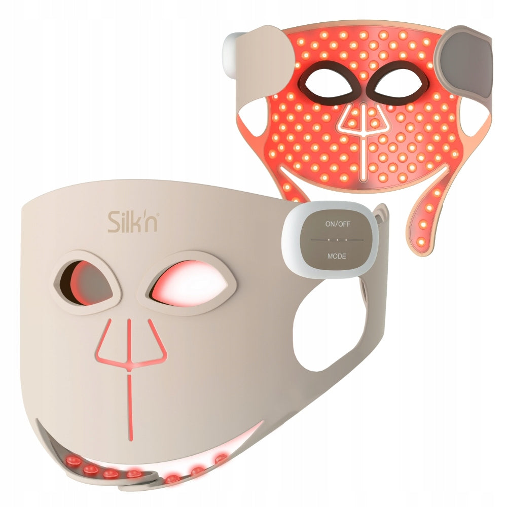 LED face mask + LED neck mask and PRO neckline wireless Silk'n Medical device no