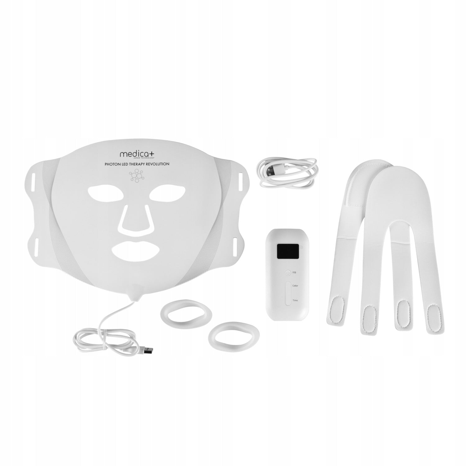 LED face mask light therapy MEDICA+ 8X skin care (Japan) Packaging status original