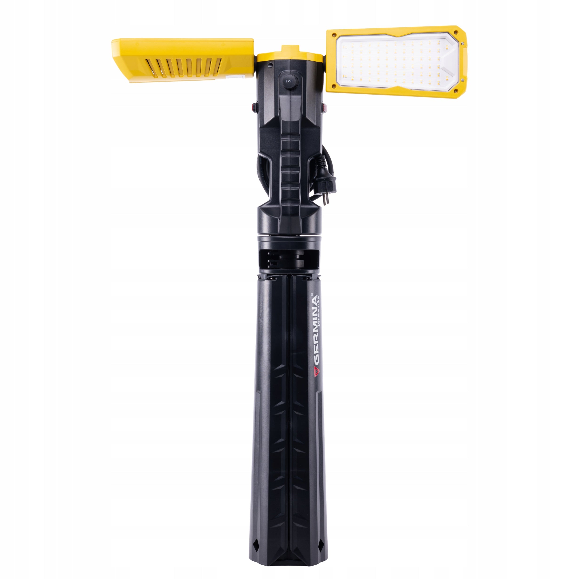 LED floodlight on tripod adjustable halogen 2x50W construction 100W Rated power 100 W