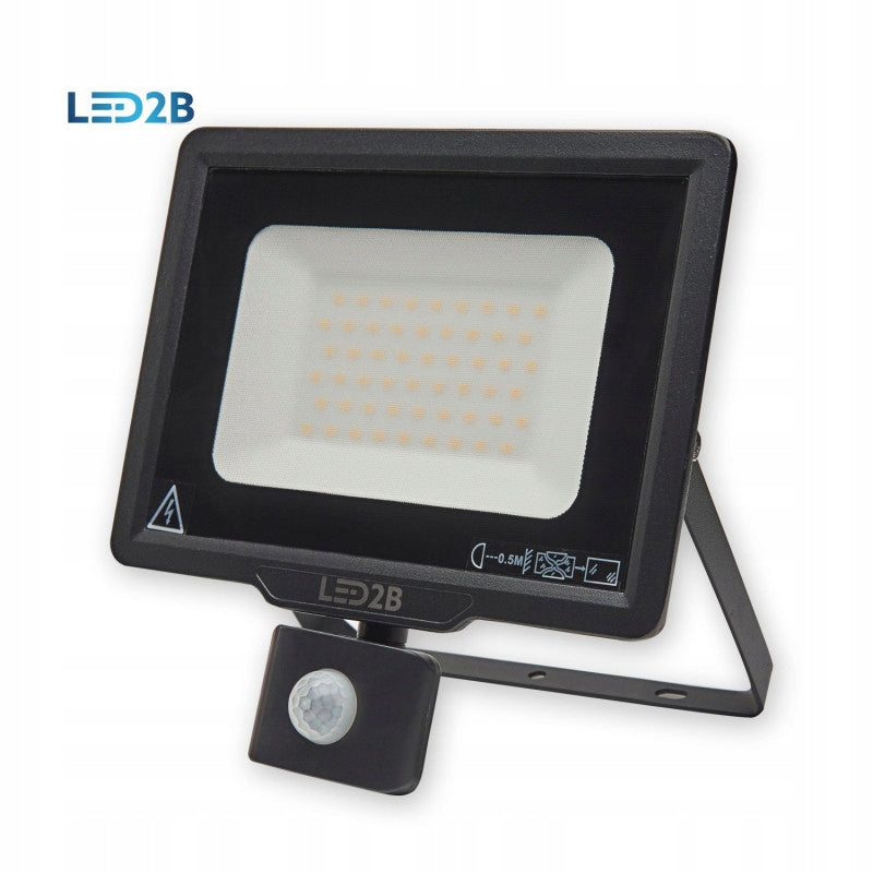 LED floodlight with motion and dusk sensor Halogen MHC 20W 6500k 1600lm Brand Kobi