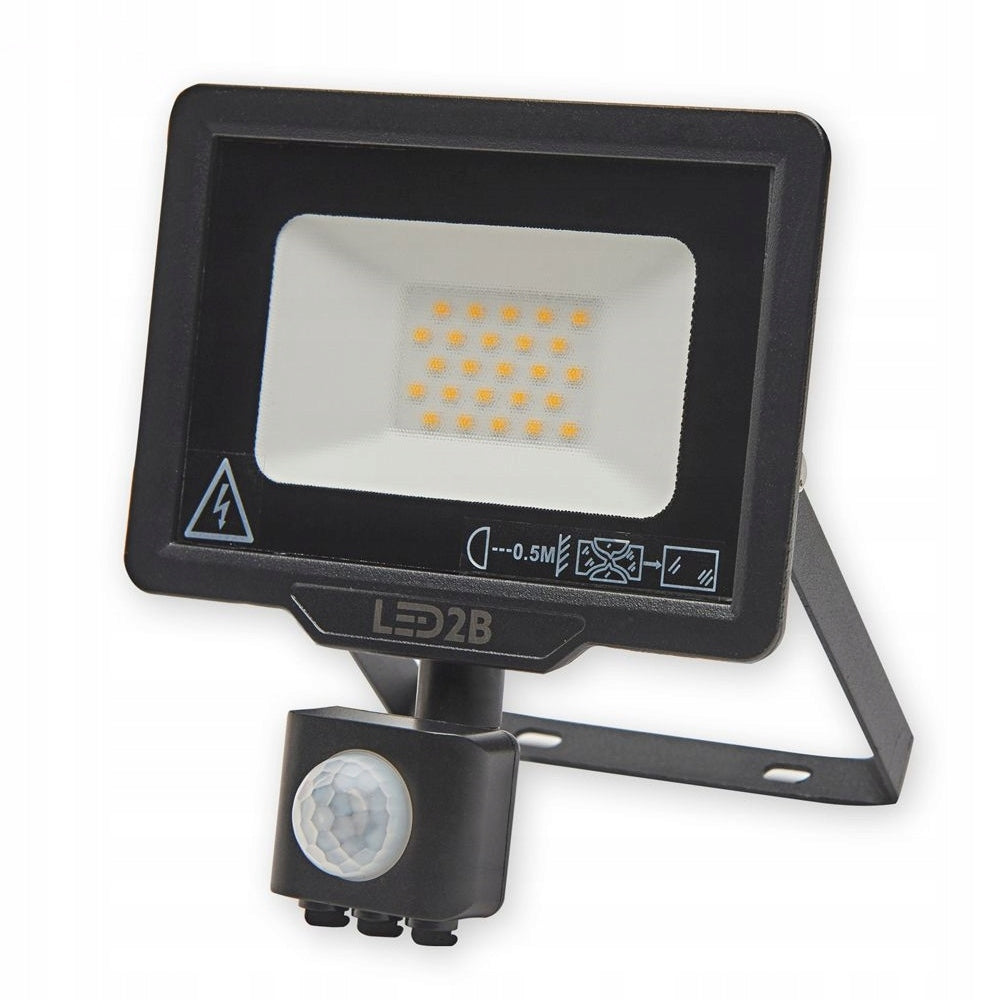 LED floodlight with motion and dusk sensor Halogen MHC 20W 6500k 1600lm