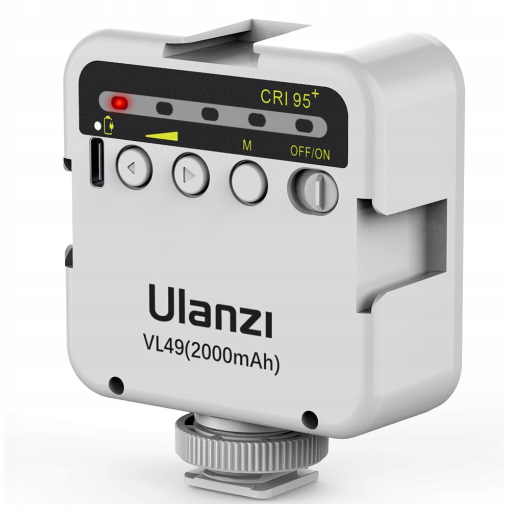LED lamp Ulanzi VL49 Mini small 2000 mAh Color temperature 5500 K