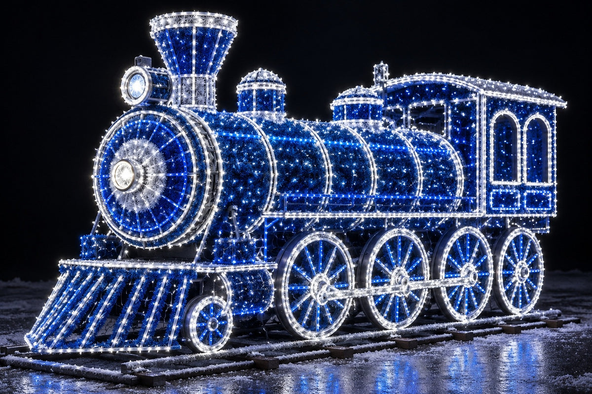 LED polar express. CHRISTMAS LOCOMOTIVE! Manufacturer code BR-009