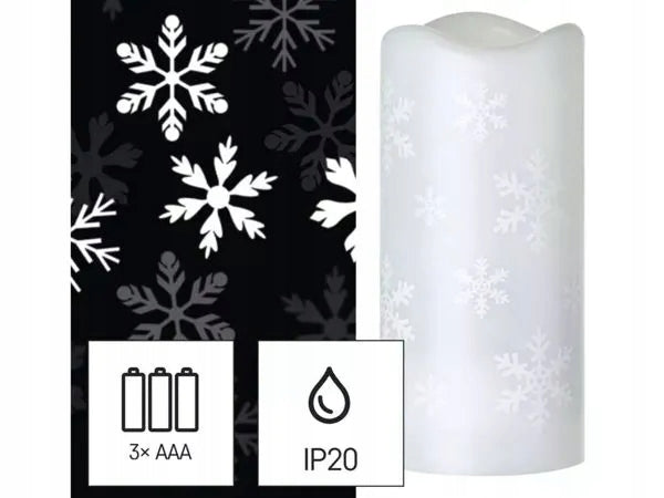 LED projector - snowflakes 3xAAA / USB DCPC05 EMOS