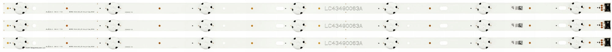 LED strips 43Inch FHD_LED Array_A_Type 43LJ594V 43LJ5500 43LJ624V 43LH515V