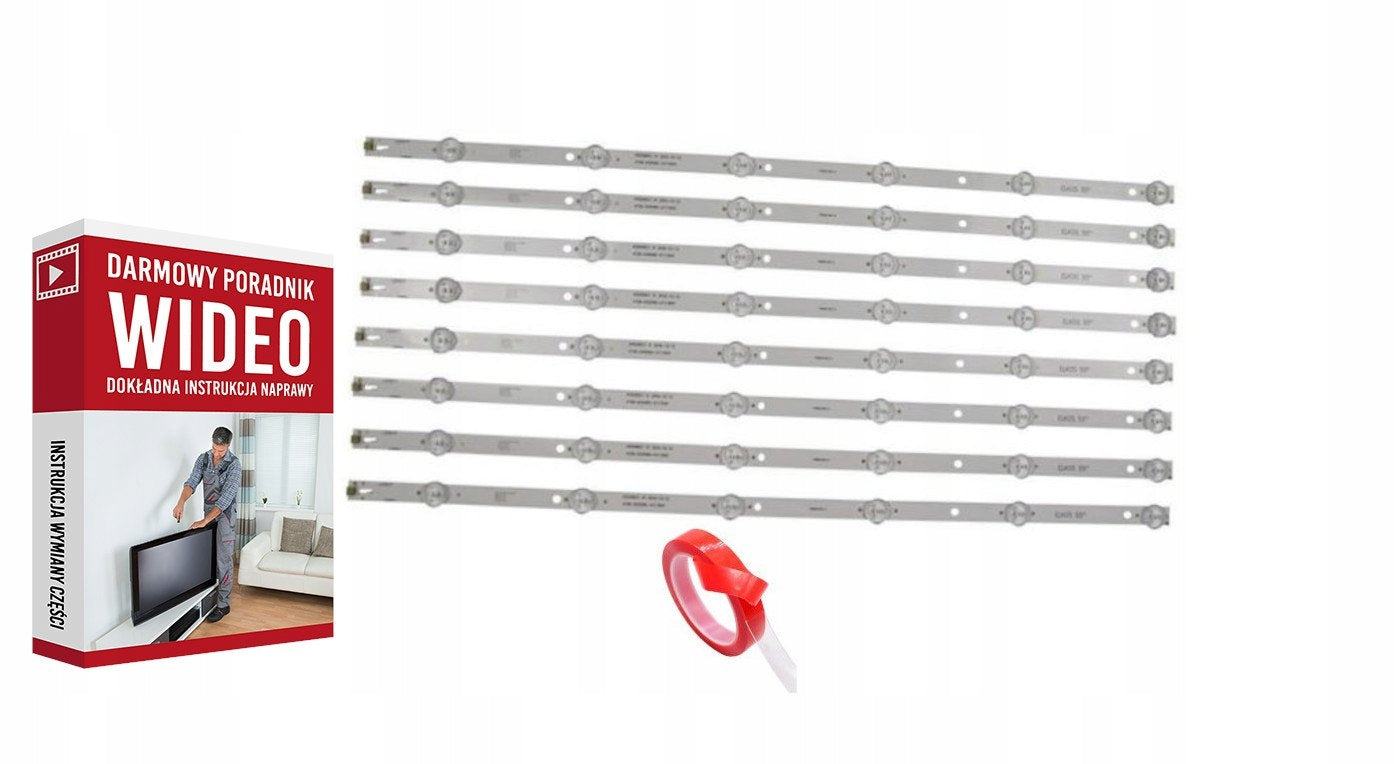 LED strips 6 LED K550WDC1 55LUA68 in 4708-K55WDC-A1113N01-K550WDC1 A1