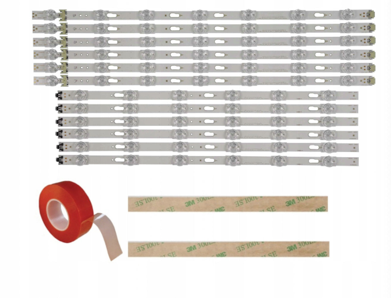 LED strips SAMSUNG UE50KU6000 UE50KU6072 V6DU-500DCA-R2 V6DU-500DCB-R2