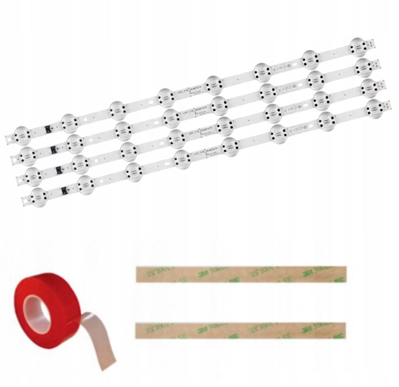 LED strips SSC Trident 55UM73/75 LG 55UM7450 55UM7660 55UM7610 55UM7300