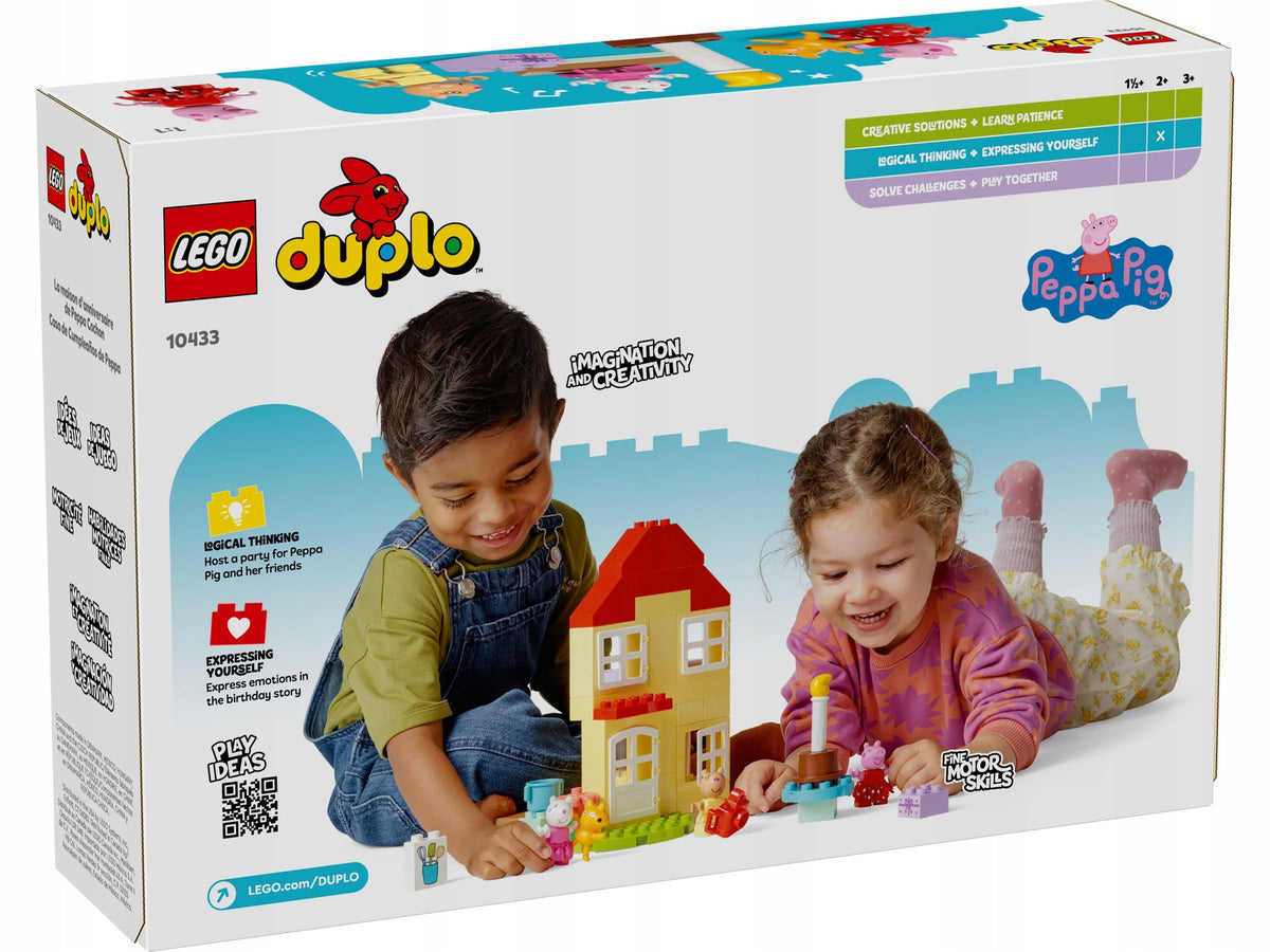 LEGO 10433 DUPLO - PEPPA BIRTHDAY COTTAGE Packaging status original