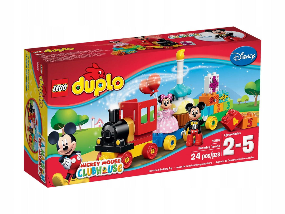 LEGO 10597 Duplo - Birthday parade of Mickey and Minnie mouse, Mickey train