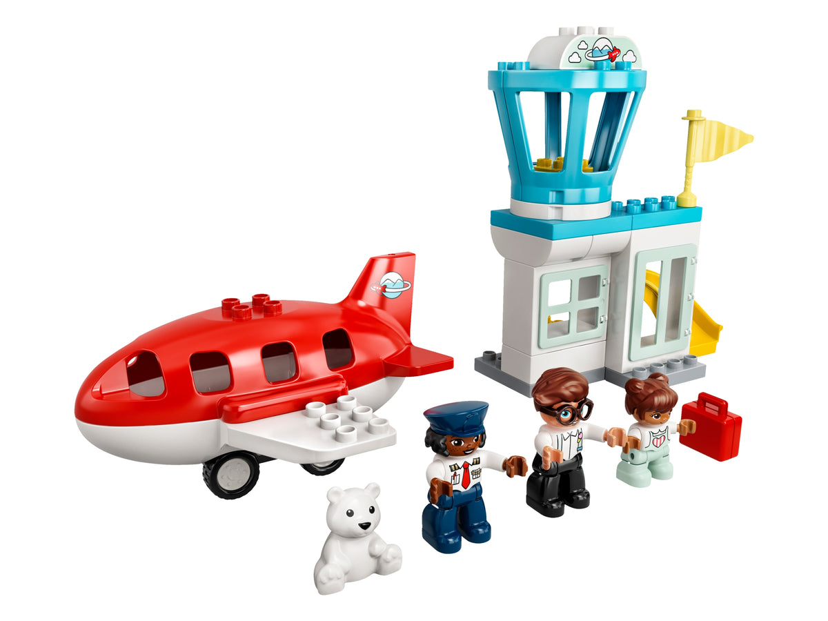 LEGO 10961 Duplo - Airplane and airport, 3 minifigures Product number 10961
