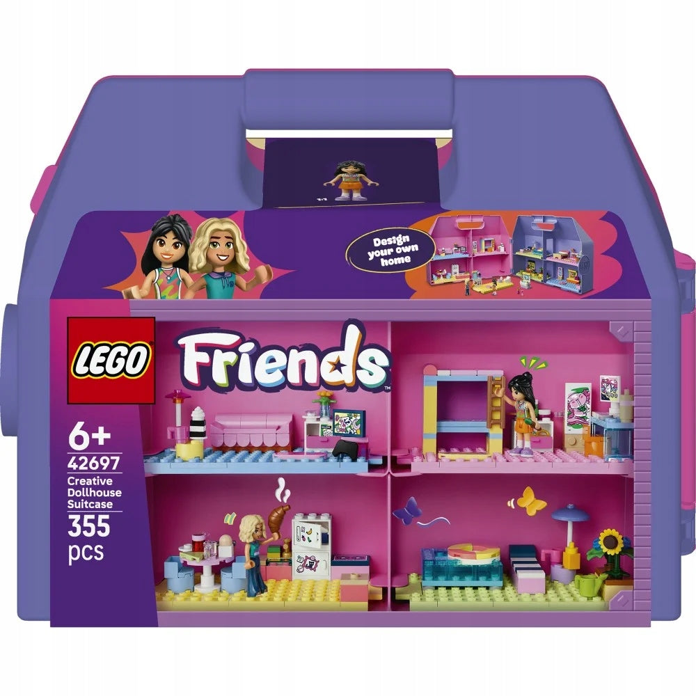 LEGO 42697 FRIENDS Creative suitcase with dollhouse Packaging status original