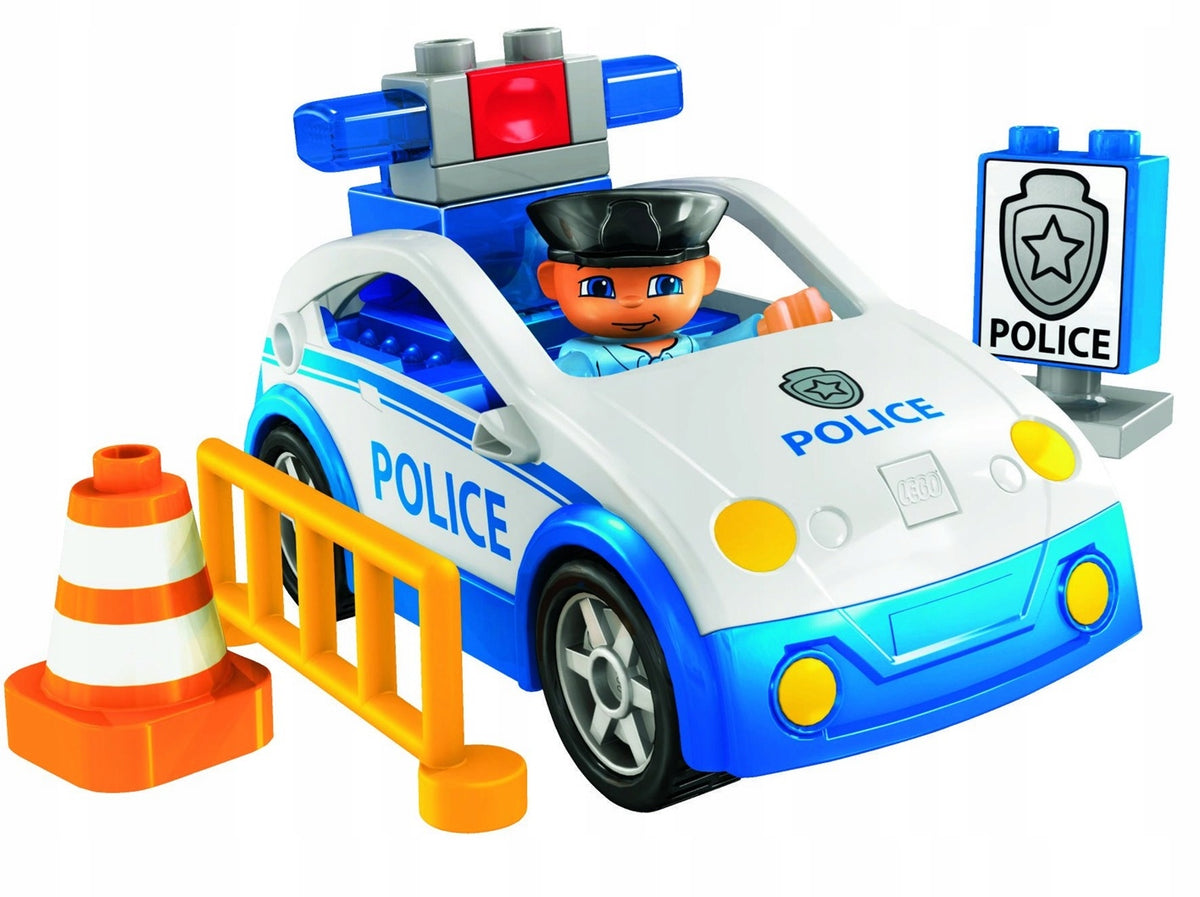 LEGO 4963 Duplo - Police car - sound signals - UNIQUE Packaging status original