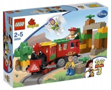 LEGO 5659 DUPLO GREAT PURSUIT OF THE TRAIN NEW SET UNIQUE