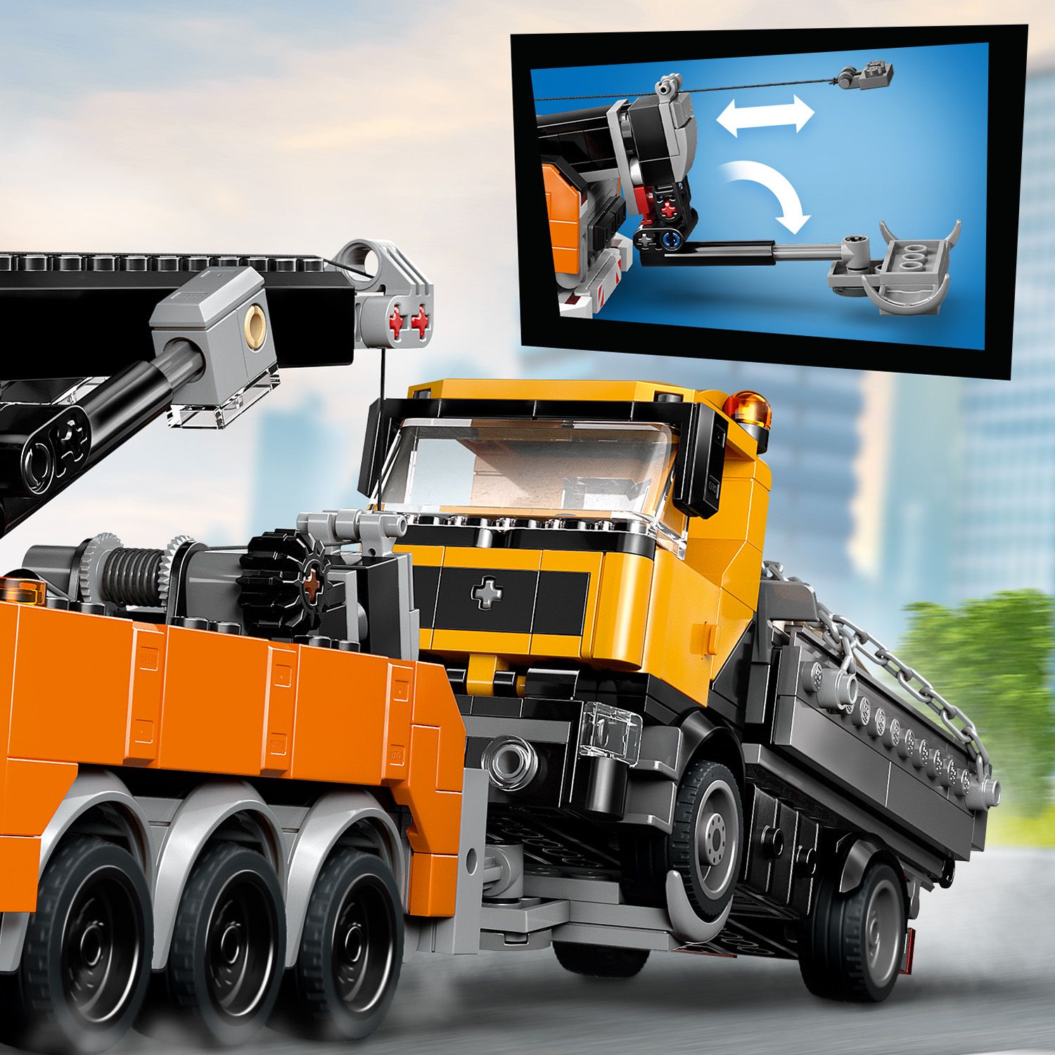 LEGO 60467 City Tow Truck with Crane Kid's age 8+ years