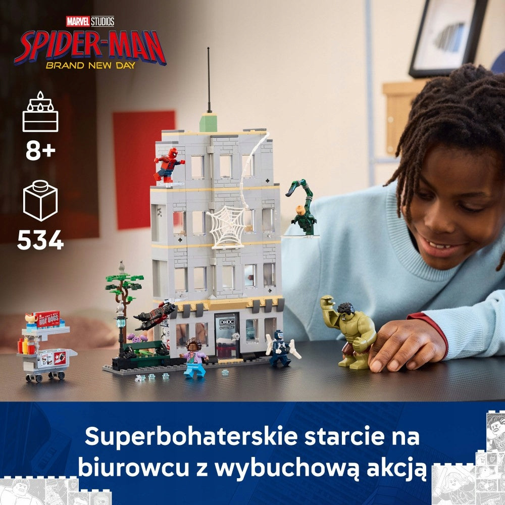 LEGO 76350 MARVEL SUPER HEROES Epic clash: Spider-Man vs. Hulk Brand LEGO