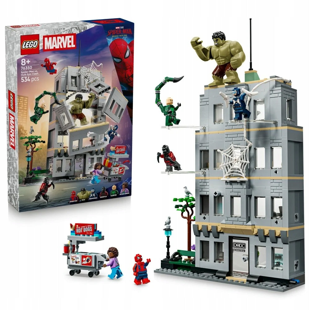 LEGO 76350 MARVEL SUPER HEROES Epic clash: Spider-Man vs. Hulk