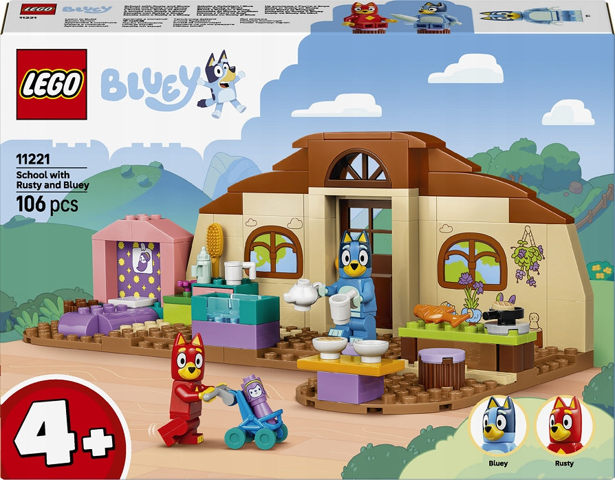 LEGO Bluey School with Rice and Blue 11221