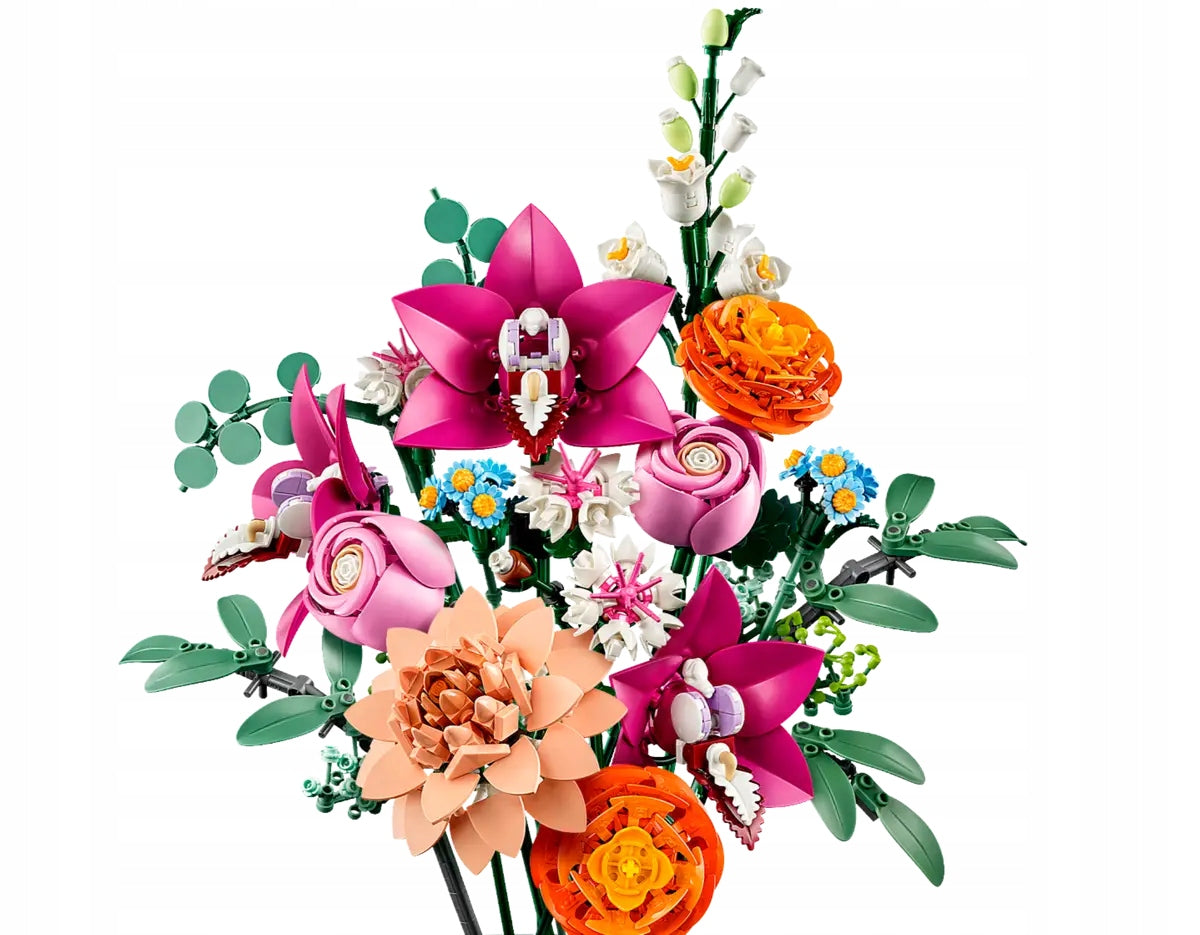 LEGO Botanicals Beautiful bouquet of pink flowers (10342) Brand LEGO
