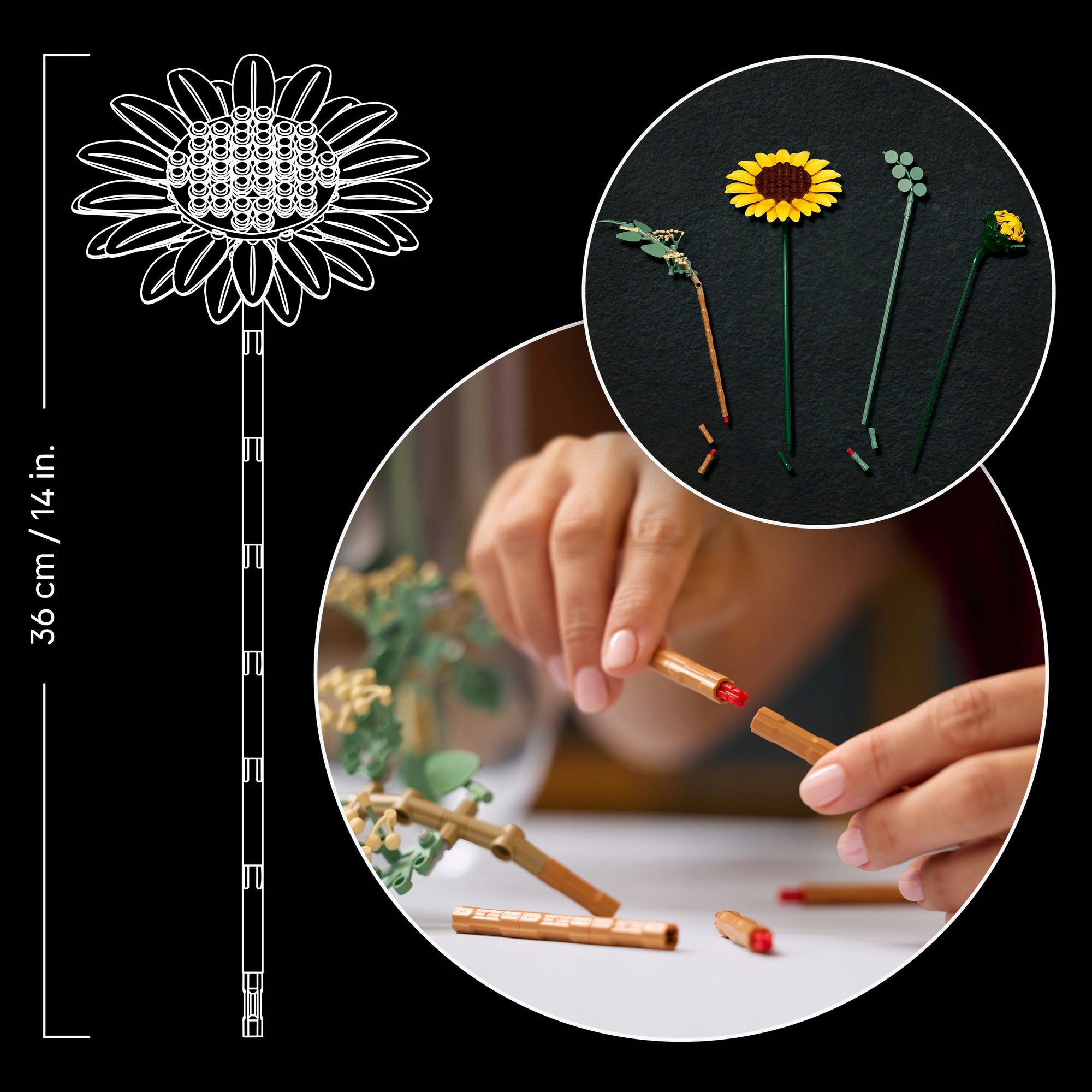 LEGO Botanicals Bouquet of sunflowers 11502 Brand LEGO
