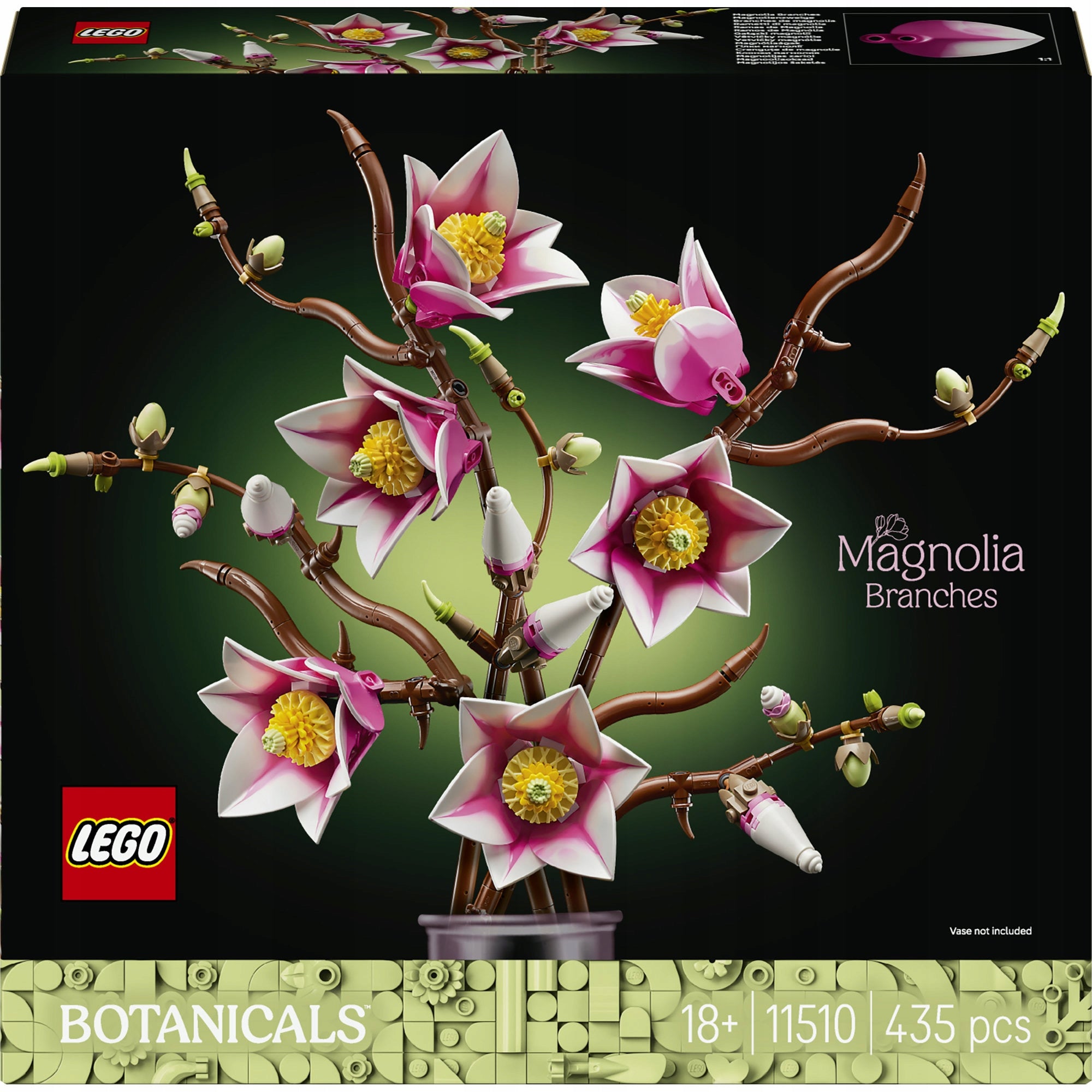 LEGO Botanicals Magnolia Branches 11510 Set name LEGO Botanicals 11510 Magnolia Sprigs