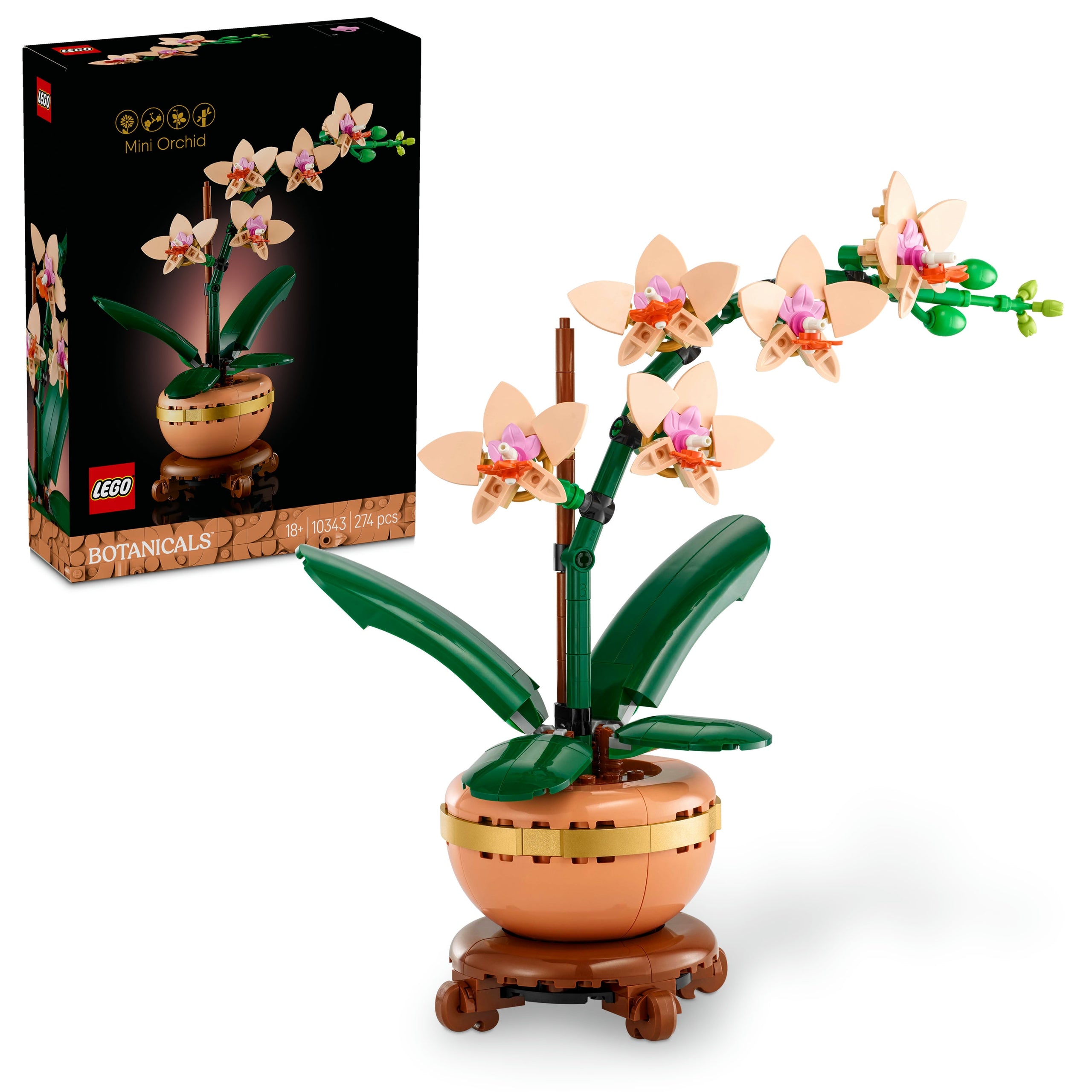 LEGO Botanicals Small orchid 10343 Packaging status original