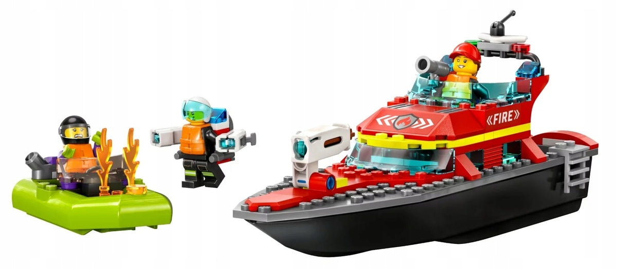 LEGO CITY 60373 FIRE BOAT GIFT Brand LEGO